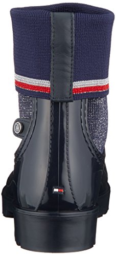 Tommy Hilfiger Knitted Sock Rain Boot, Bottes & Bottines de Pluie Femme pas cher 3