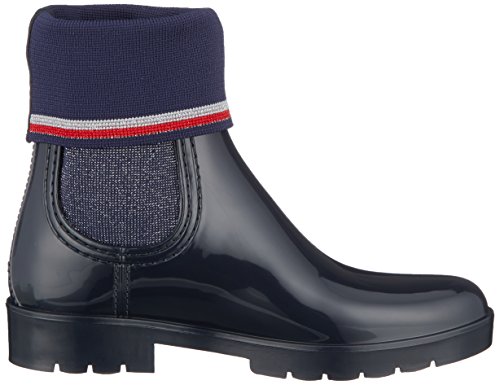 Tommy Hilfiger Knitted Sock Rain Boot, Bottes & Bottines de Pluie Femme pas cher 6